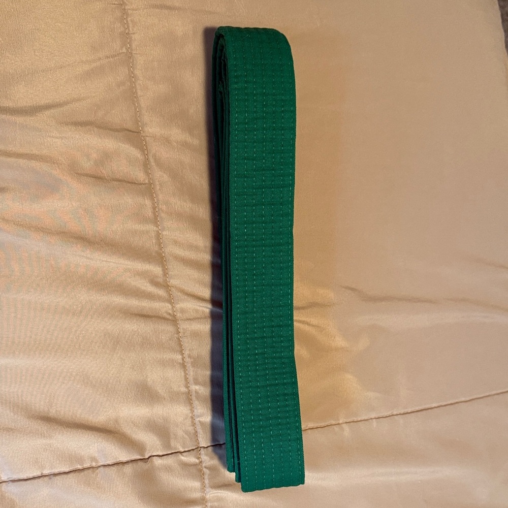 Green Martial Arts Belt